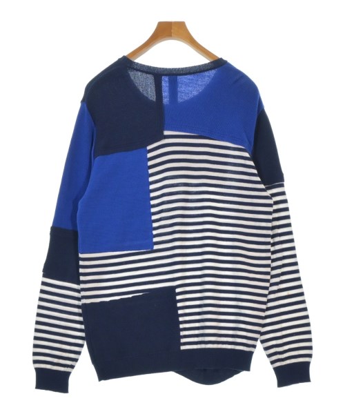 MIHARA YASUHIRO（ミハラヤスヒロ）ニット・セーター 青 サイズ:48(L位) メンズ/2200664251024