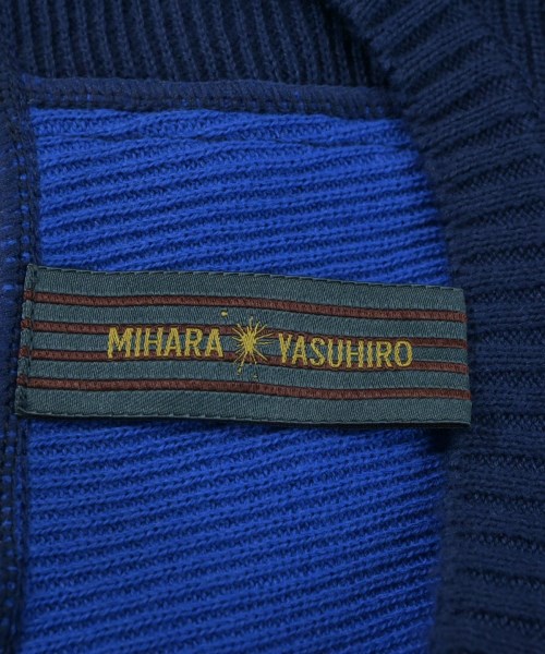 MIHARA YASUHIRO（ミハラヤスヒロ）ニット・セーター 青 サイズ:48(L位) メンズ/2200664251024
