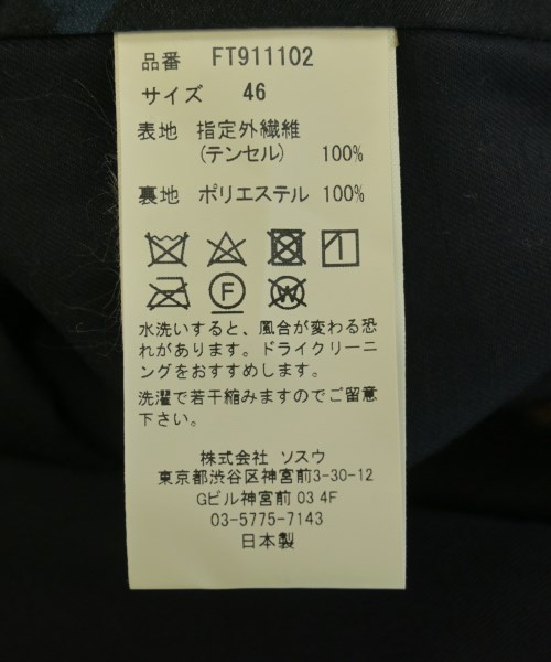MIHARA YASUHIRO（ミハラヤスヒロ）カジュアルジャケット 紺 サイズ:46(M位) メンズ/2200717755158