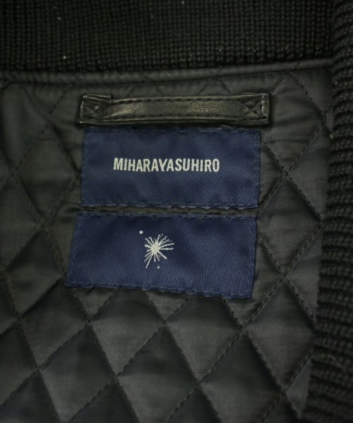 MIHARA YASUHIRO（ミハラヤスヒロ）スタジャン 黒 サイズ:48(L位) メンズ/2200725765040