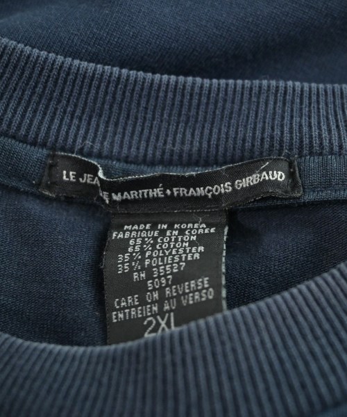 MARITHE FRANCOIS GIRBAUD（マリテフランソワジルボー）Tシャツ・カットソー 紺 サイズ:2XL メンズ/2200620535267
