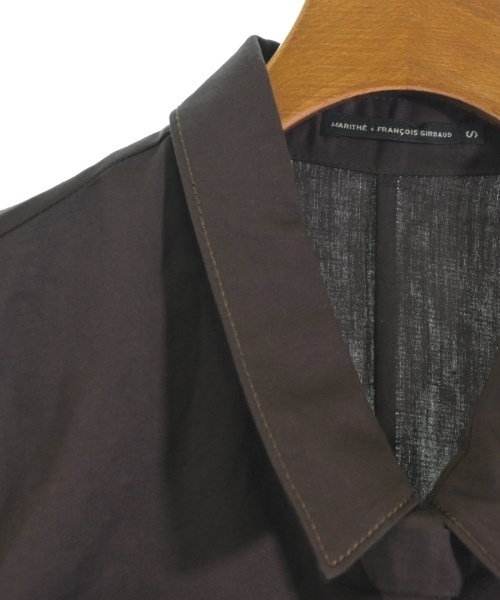 MARITHE FRANCOIS GIRBAUD（マリテフランソワジルボー）カジュアルシャツ 茶 サイズ:S レディース/2200675835022