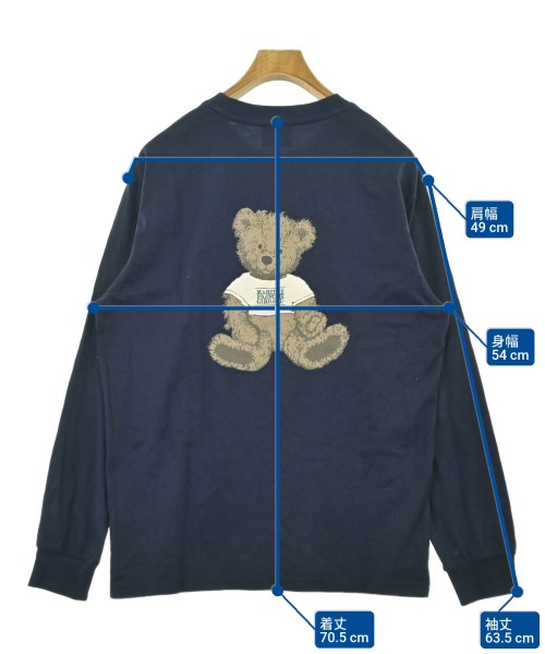 MARITHE FRANCOIS GIRBAUD（マリテフランソワジルボー）Tシャツ・カットソー 紺 サイズ:L メンズ/2200674852112
