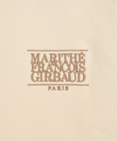 MARITHE FRANCOIS GIRBAUD（マリテフランソワジルボー）スウェット 白 サイズ:S レディース/2200653814032