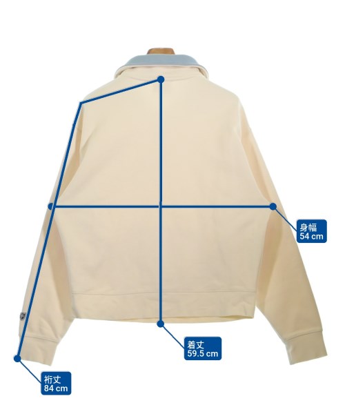 MARITHE FRANCOIS GIRBAUD（マリテフランソワジルボー）スウェット 白 サイズ:S レディース/2200653814032