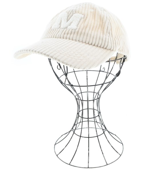 MARITHE FRANCOIS GIRBAUD(マリテフランソワジルボー)キャップ 白 サイズ:OS/2200656872138