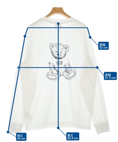 MARITHE FRANCOIS GIRBAUD（マリテフランソワジルボー）Tシャツ・カットソー 白 サイズ:L メンズ/2200719279065