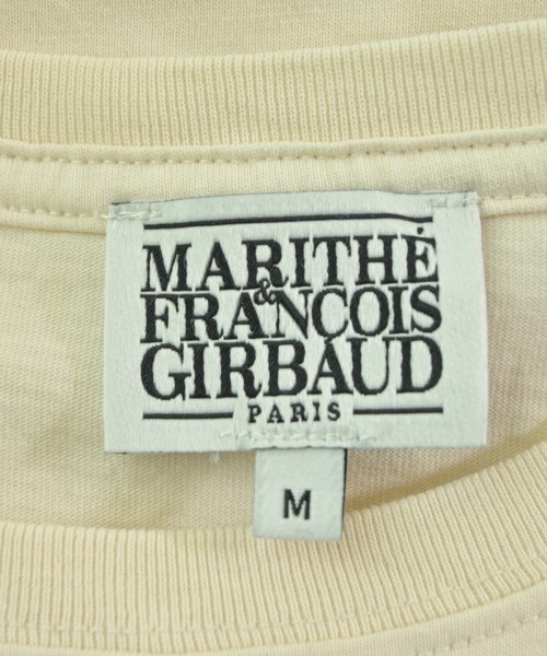 MARITHE FRANCOIS GIRBAUD（マリテフランソワジルボー）Tシャツ・カットソー ベージュ サイズ:M レディース/2200634257025