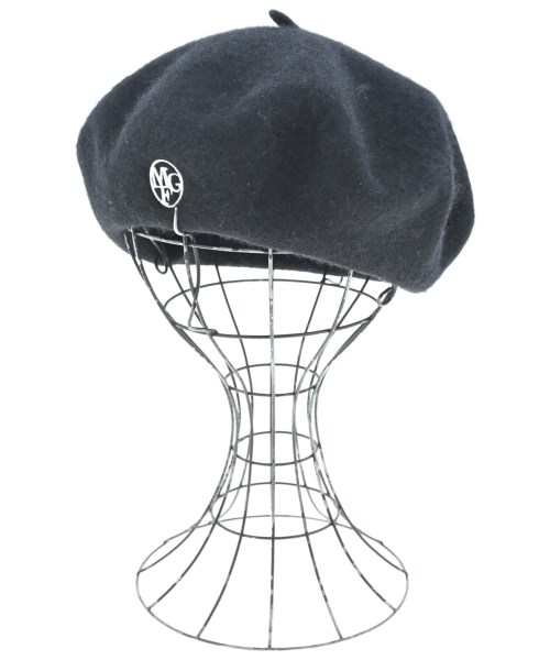 MARITHE FRANCOIS GIRBAUD(マリテフランソワジルボー)ハンチング・ベレー帽 黒 サイズ:-/2200645572049