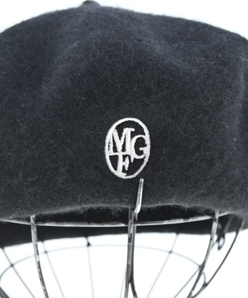 MARITHE FRANCOIS GIRBAUD（マリテフランソワジルボー）ハンチング・ベレー帽 黒 サイズ:- メンズ/2200645572049