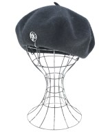 MARITHE FRANCOIS GIRBAUD（マリテフランソワジルボー）ハンチング・ベレー帽 黒 サイズ:- メンズ/2200645572049