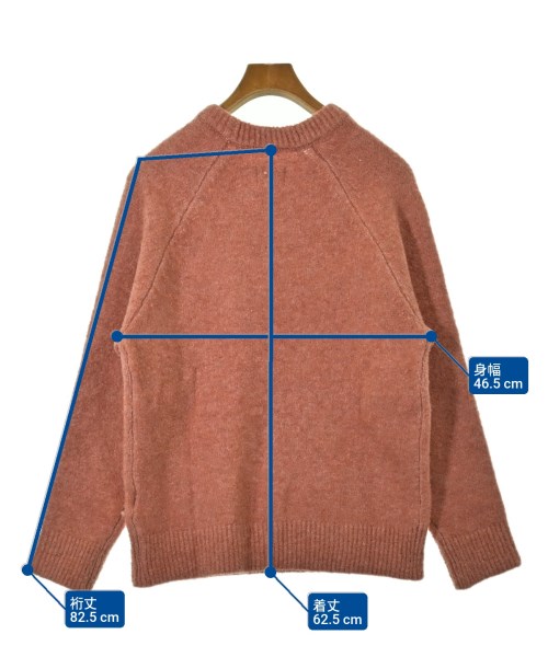 MARITHE FRANCOIS GIRBAUD（マリテフランソワジルボー）ニット・セーター オレンジ サイズ:S メンズ/2200646437026