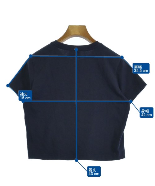 MARITHE FRANCOIS GIRBAUD（マリテフランソワジルボー）Tシャツ・カットソー 紺 サイズ:S レディース/2200731354016