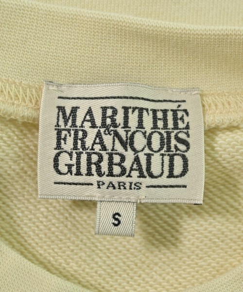 MARITHE FRANCOIS GIRBAUD（マリテフランソワジルボー）スウェット 白 サイズ:S レディース/2200723116042