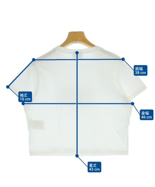 MARITHE FRANCOIS GIRBAUD（マリテフランソワジルボー）Tシャツ・カットソー 白 サイズ:M レディース/2200687975228
