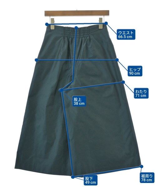 Sybilla（シビラ）クロップドパンツ 紺 サイズ:M レディース/2200637308038