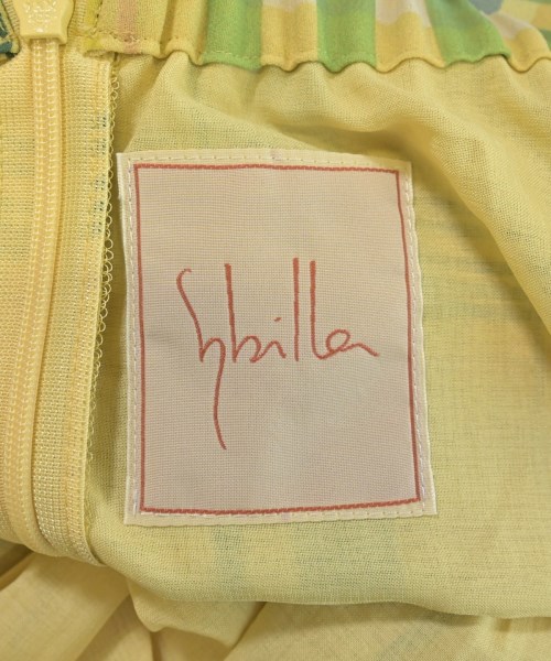Sybilla（シビラ）ロング・マキシ丈スカート 黄 サイズ:M レディース/2200637308069