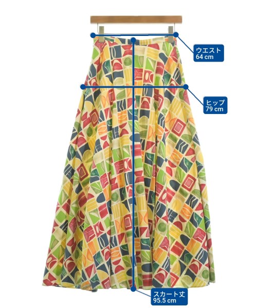 Sybilla（シビラ）ロング・マキシ丈スカート 黄 サイズ:M レディース/2200610466038