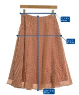 Sybilla（シビラ）ロング・マキシ丈スカート オレンジ サイズ:M レディース/2200610466045