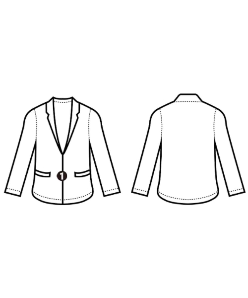 Sybilla（シビラ）カジュアルジャケット 黒 サイズ:L レディース/2200671853020