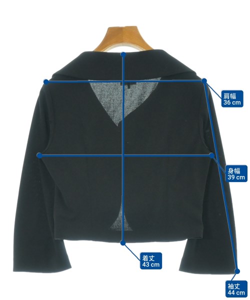 Sybilla（シビラ）カジュアルジャケット 黒 サイズ:L レディース/2200671853020