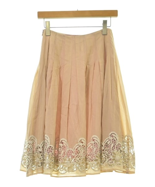 Sybilla（シビラ）ひざ丈スカート オレンジ サイズ:M レディース/2200671853105