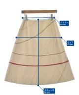 Sybilla（シビラ）ひざ丈スカート ベージュ サイズ:M レディース/2200644328036