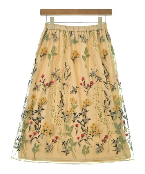 Sybilla(シビラ)ひざ丈スカート ベージュ サイズ:M/2200646548036