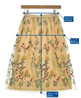 Sybilla（シビラ）ひざ丈スカート ベージュ サイズ:M レディース/2200646548036