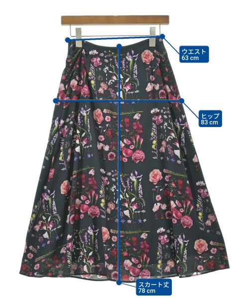 Sybilla（シビラ）ロング・マキシ丈スカート 黒 サイズ:M レディース/2200646548050