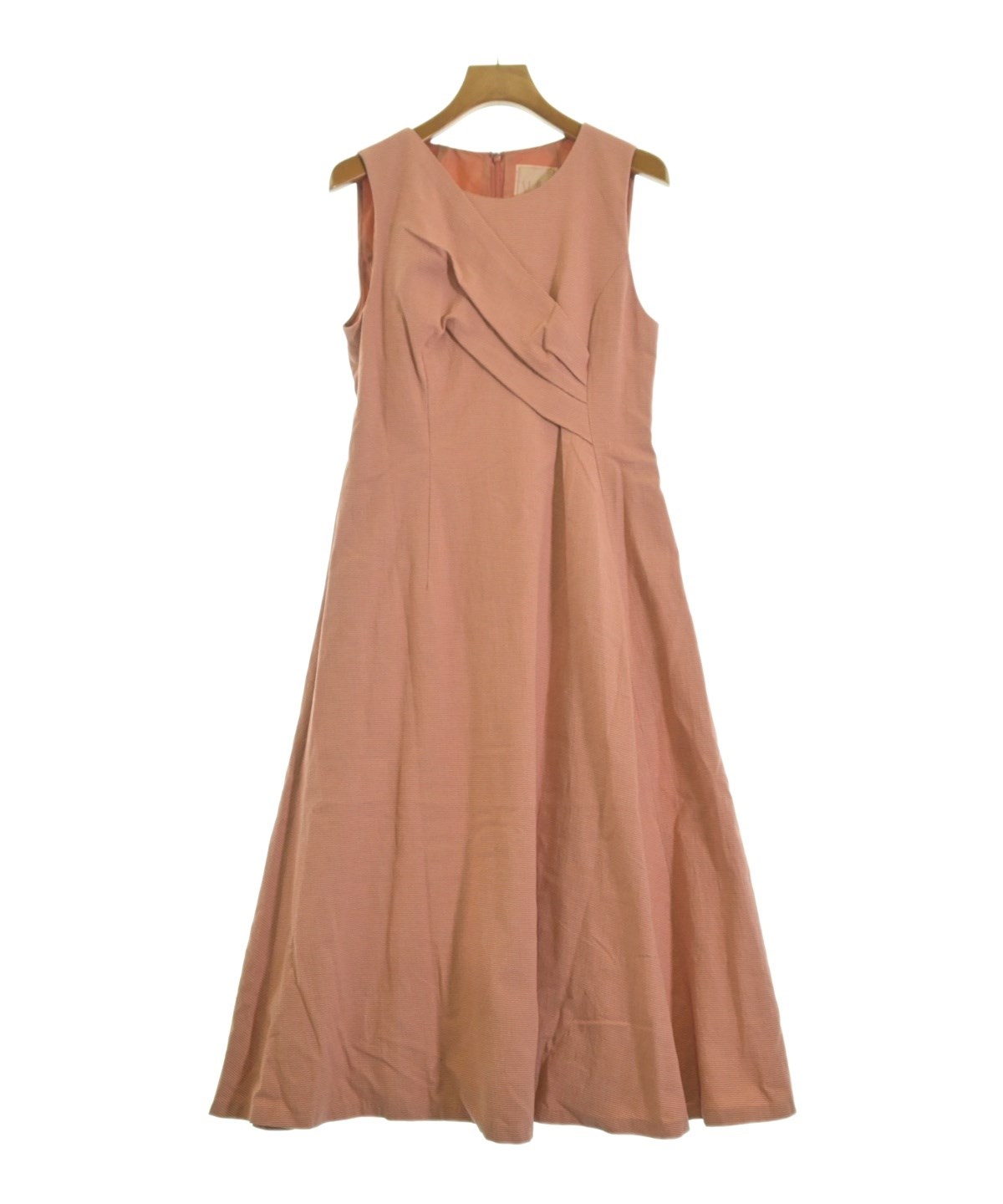 【未使用品】Sybilla 前ファスナー コーラルピンク ロングワンピース M 0168426M0014_x1_a001.jpg