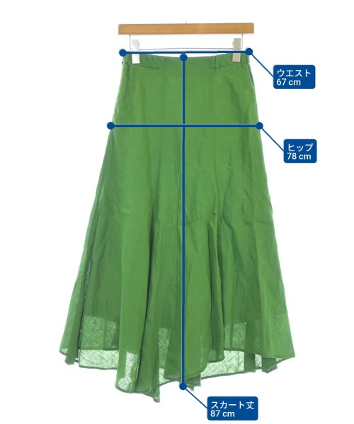 Sybilla（シビラ）ロング・マキシ丈スカート 緑 サイズ:M レディース/2200670246045