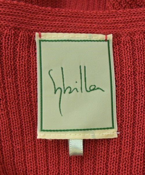 Sybilla（シビラ）カーディガン 赤 サイズ:M レディース/2200722701256