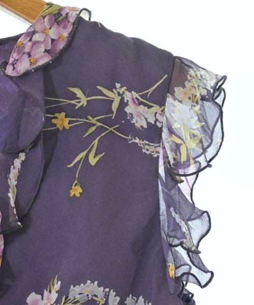 Anna Sui（アナスイ）カジュアルシャツ 紫 サイズ:2(M位) レディース/2200625814053