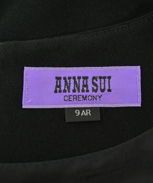 Anna Sui（アナスイ）ワンピース 黒 サイズ:9AR(M位) レディース/2200610405044