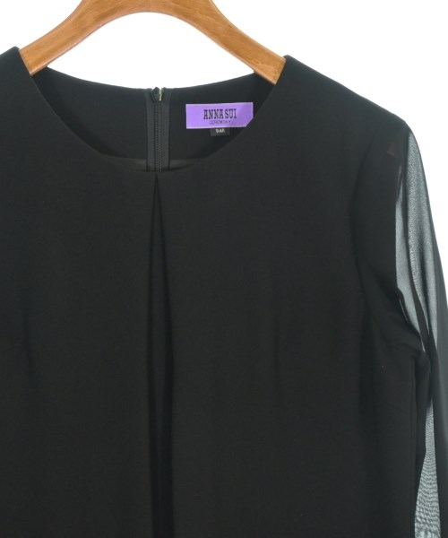 Anna Sui（アナスイ）ワンピース 黒 サイズ:9AR(M位) レディース/2200610405044