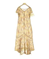 Anna Sui（アナスイ）ワンピース 黄 サイズ:P(XS位) レディース/2200712576048