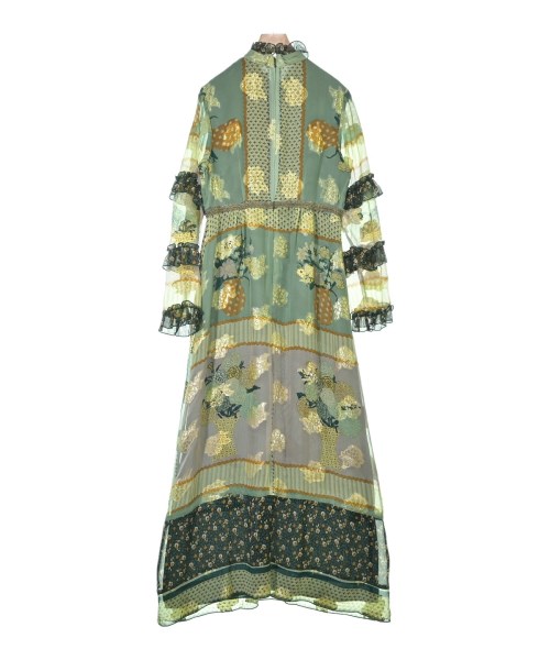 Anna Sui（アナスイ）ワンピース 緑 サイズ:4(XL位) レディース/2200645235050