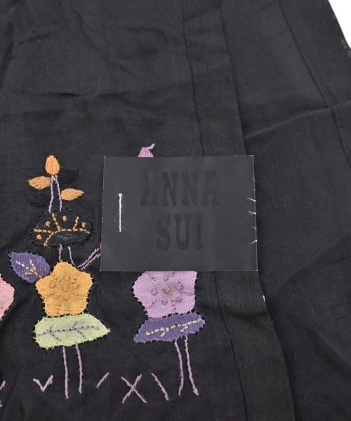 Anna Sui（アナスイ）ストール 黒 サイズ:- レディース/2200702447891