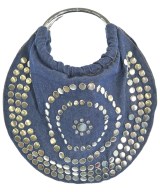 Anna Sui（アナスイ）ハンドバッグ 紺 サイズ:- レディース/2200707138800