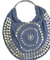 Anna Sui（アナスイ）ハンドバッグ 紺 サイズ:- レディース/2200707138800