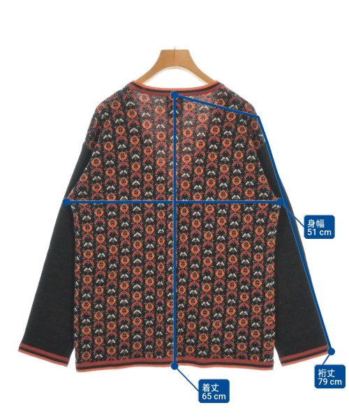 Anna Sui（アナスイ）カーディガン 黒 サイズ:M/L レディース/2200731753079