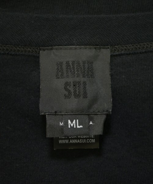 Anna Sui（アナスイ）カーディガン 黒 サイズ:M/L レディース/2200728689015