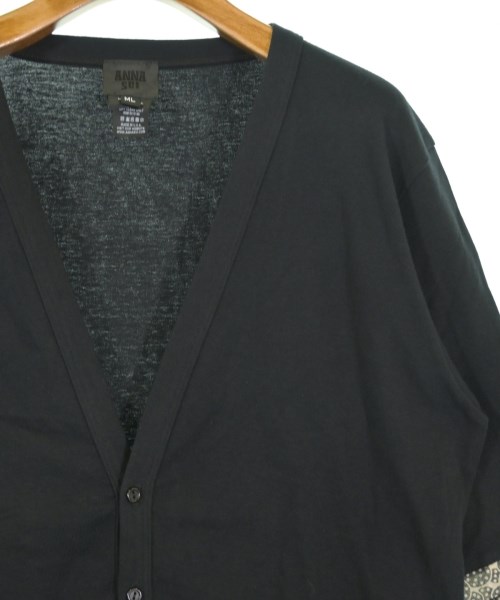 Anna Sui（アナスイ）カーディガン 黒 サイズ:M/L レディース/2200728689015