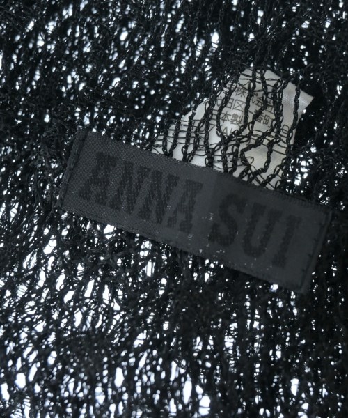 Anna Sui（アナスイ）ストール 黒 サイズ:- レディース/2200681704329
