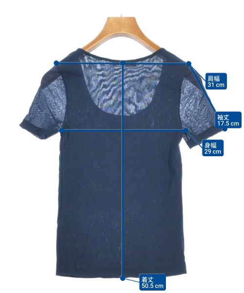 VIVIENNE TAM（ヴィヴィアンタム）Tシャツ・カットソー 紺 サイズ:38(M位) レディース/2200622111070