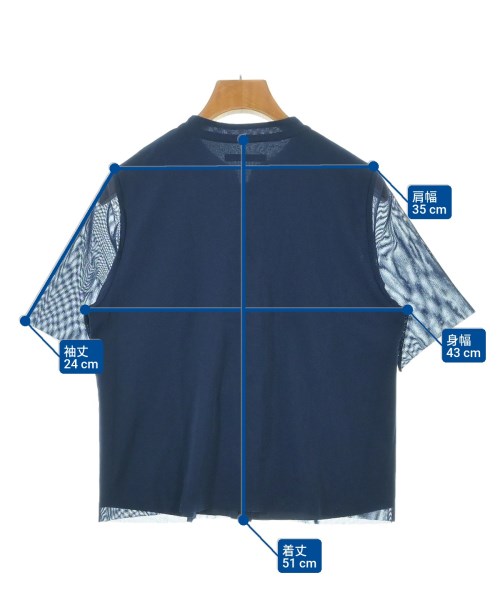 VIVIENNE TAM（ヴィヴィアンタム）カジュアルシャツ 紺 サイズ:38(M位) レディース/2200622111087