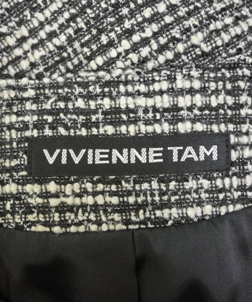 VIVIENNE TAM（ヴィヴィアンタム）ノーカラージャケット 黒 サイズ:38(M位) レディース/2200611358066