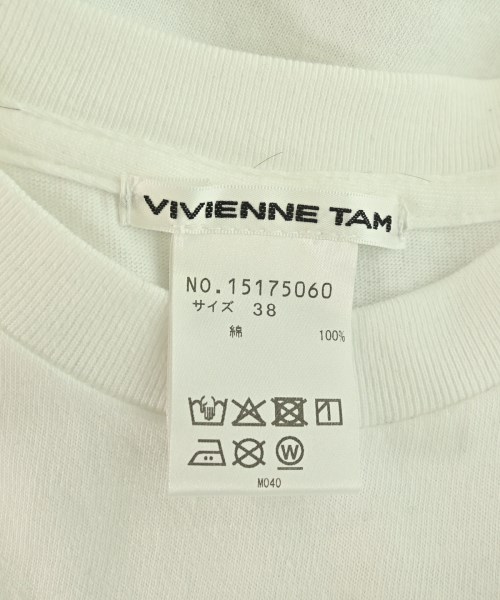 VIVIENNE TAM（ヴィヴィアンタム）Tシャツ・カットソー 白 サイズ:38(M位) レディース/2200671792039