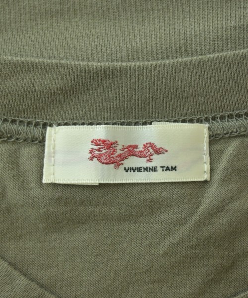 VIVIENNE TAM（ヴィヴィアンタム）Tシャツ・カットソー カーキ サイズ:1(S位) レディース/2200681797024